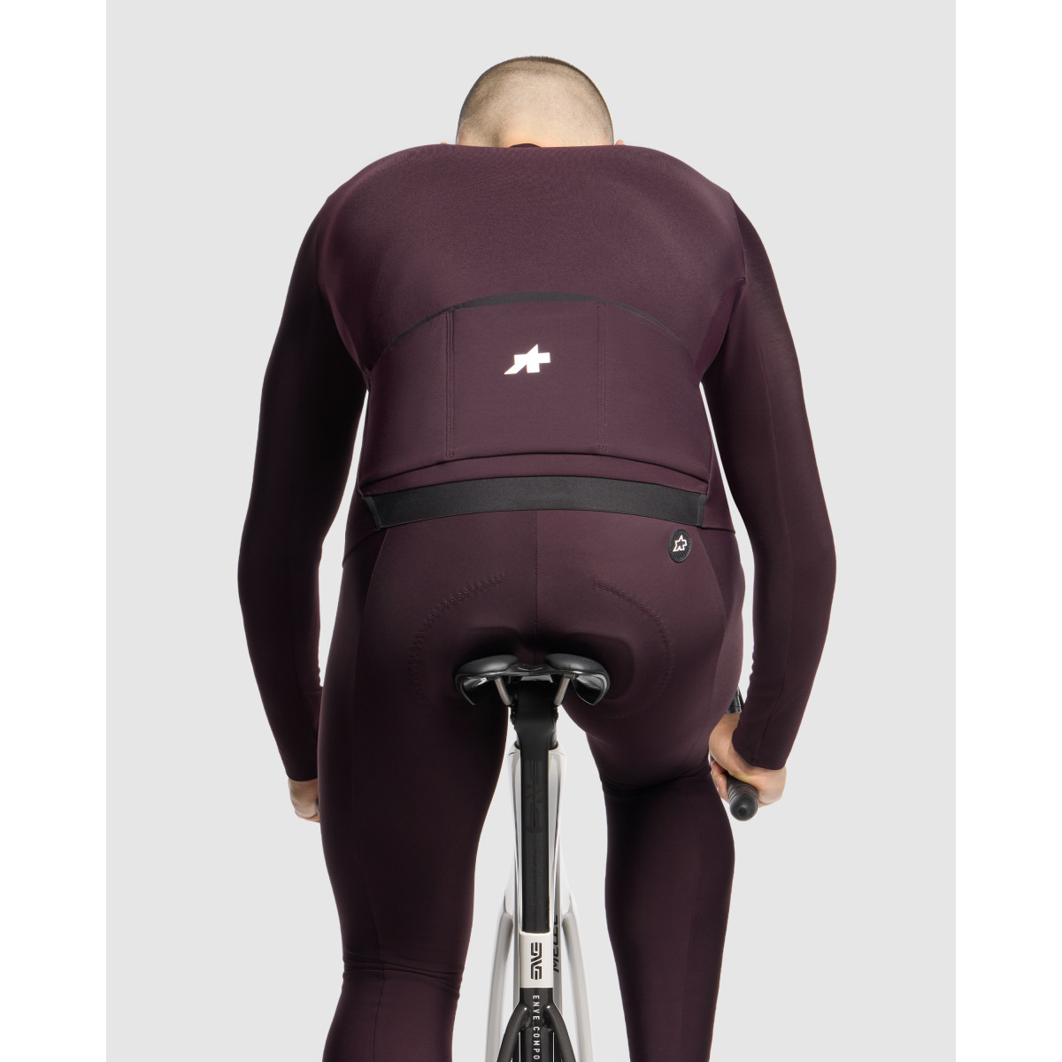Assos MILLE GT Spring Fall S11 LS Men's Jersey | Mulberry Brown